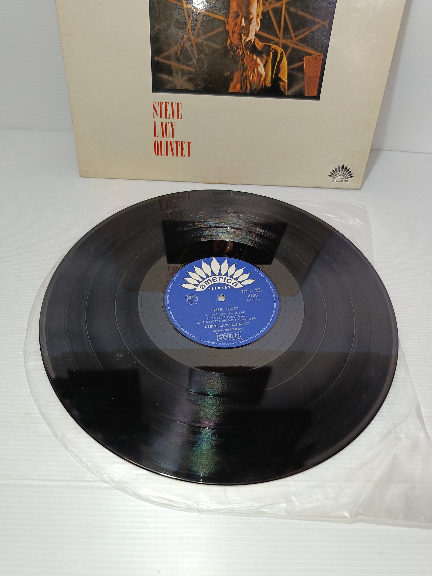 The Gap Steve Lacy Quintet LP 33 Giri
Edito nel 1972 da  America Records