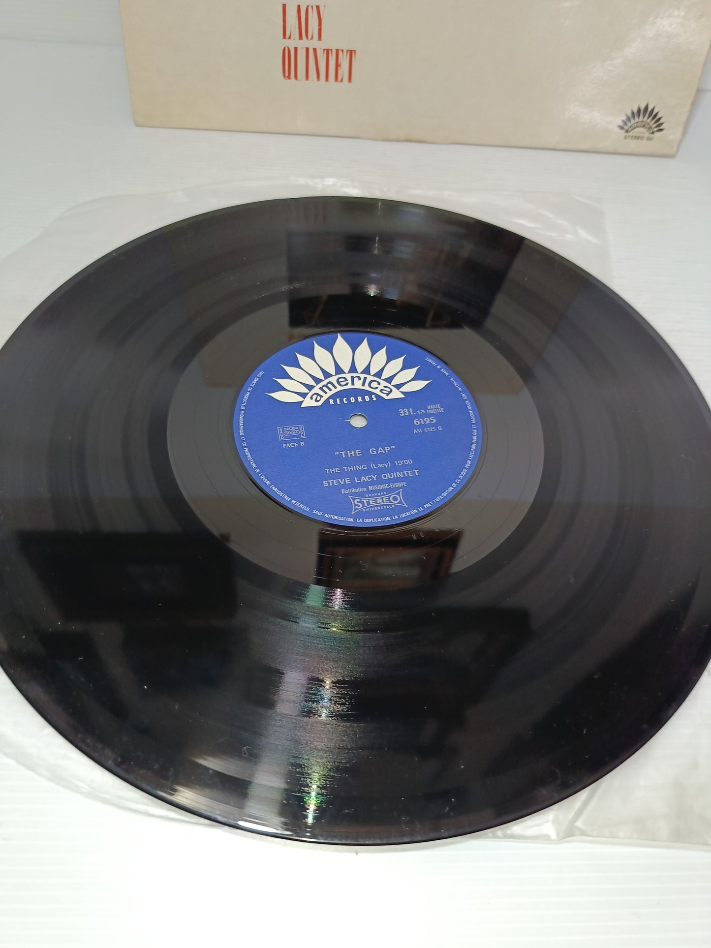 The Gap Steve Lacy Quintet LP 33 Giri
Edito nel 1972 da  America Records