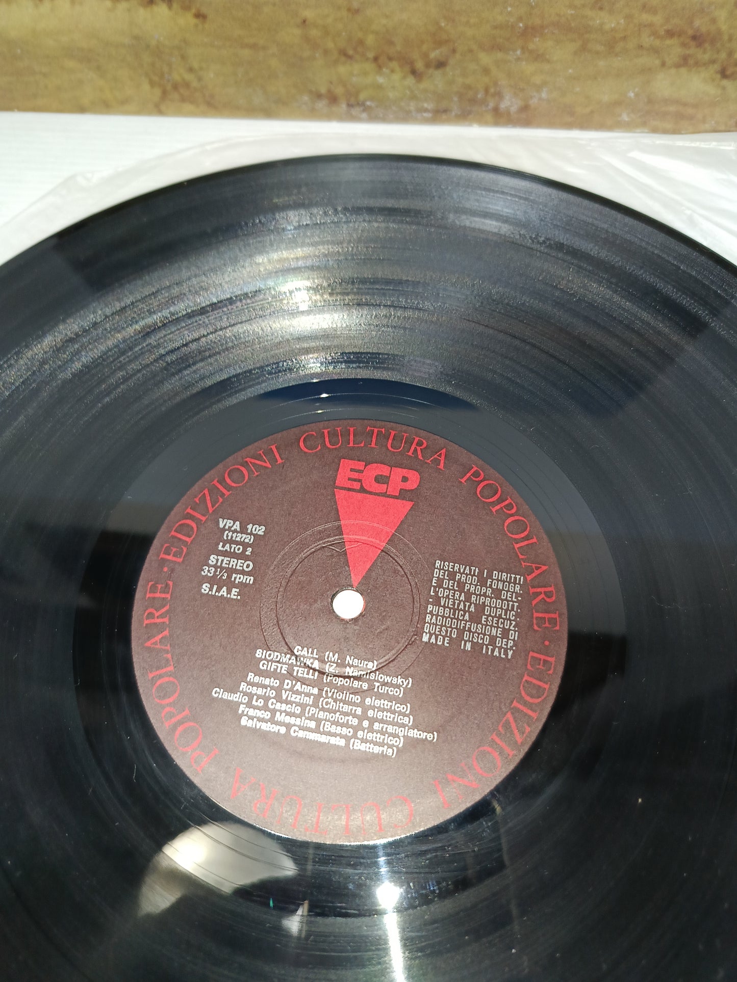 South East Pipe Lines Lp 33 giri
Claudio Lo Cascio New Jazz Society