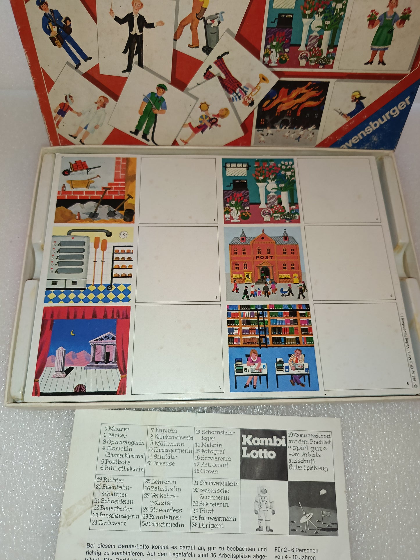 Kombi Lotto Ravensburger
Anno 1973