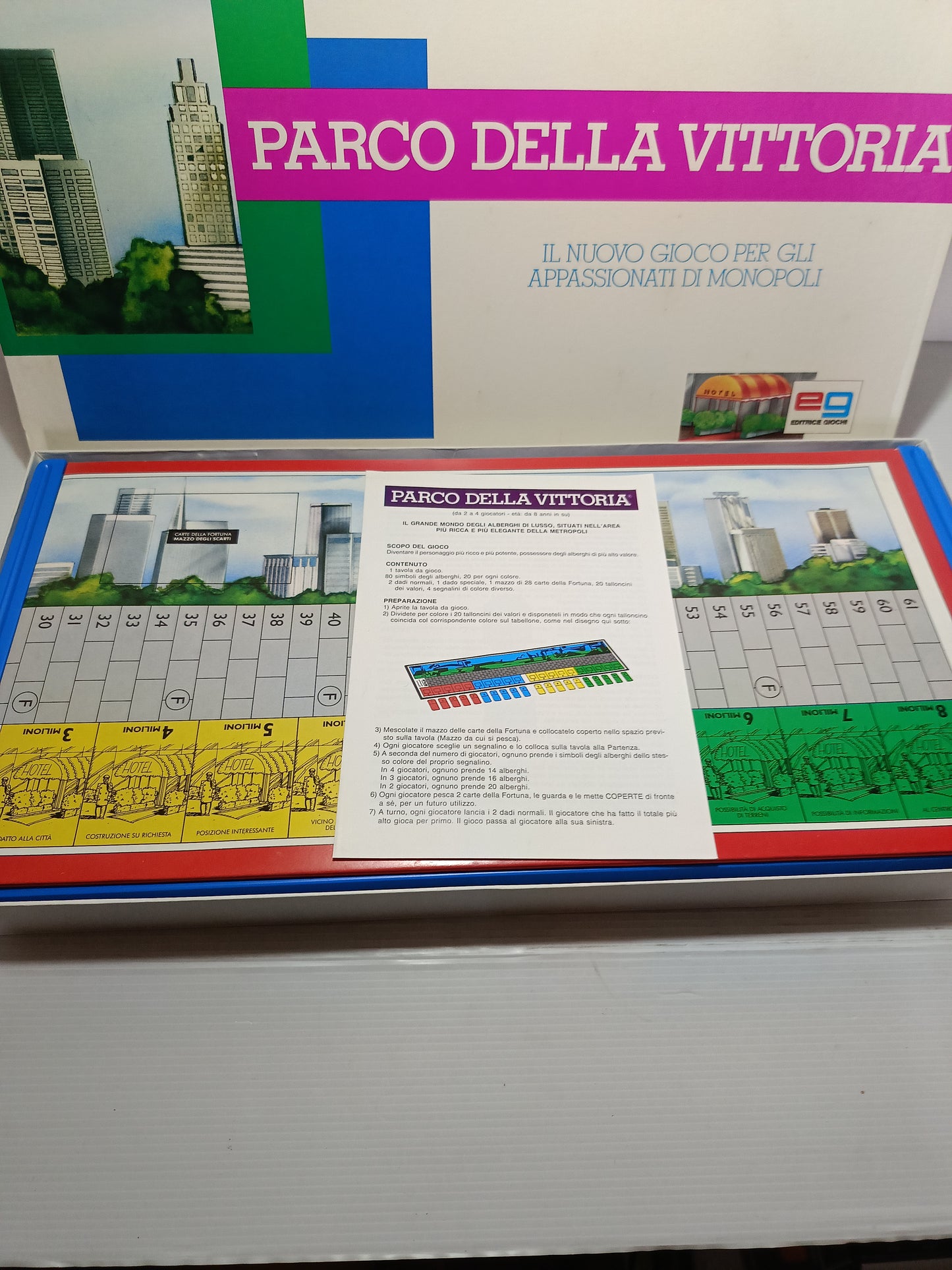 Parco Della Vittoria EG Editrice Giochi 
Anno 1987 Nuovo non sigillato