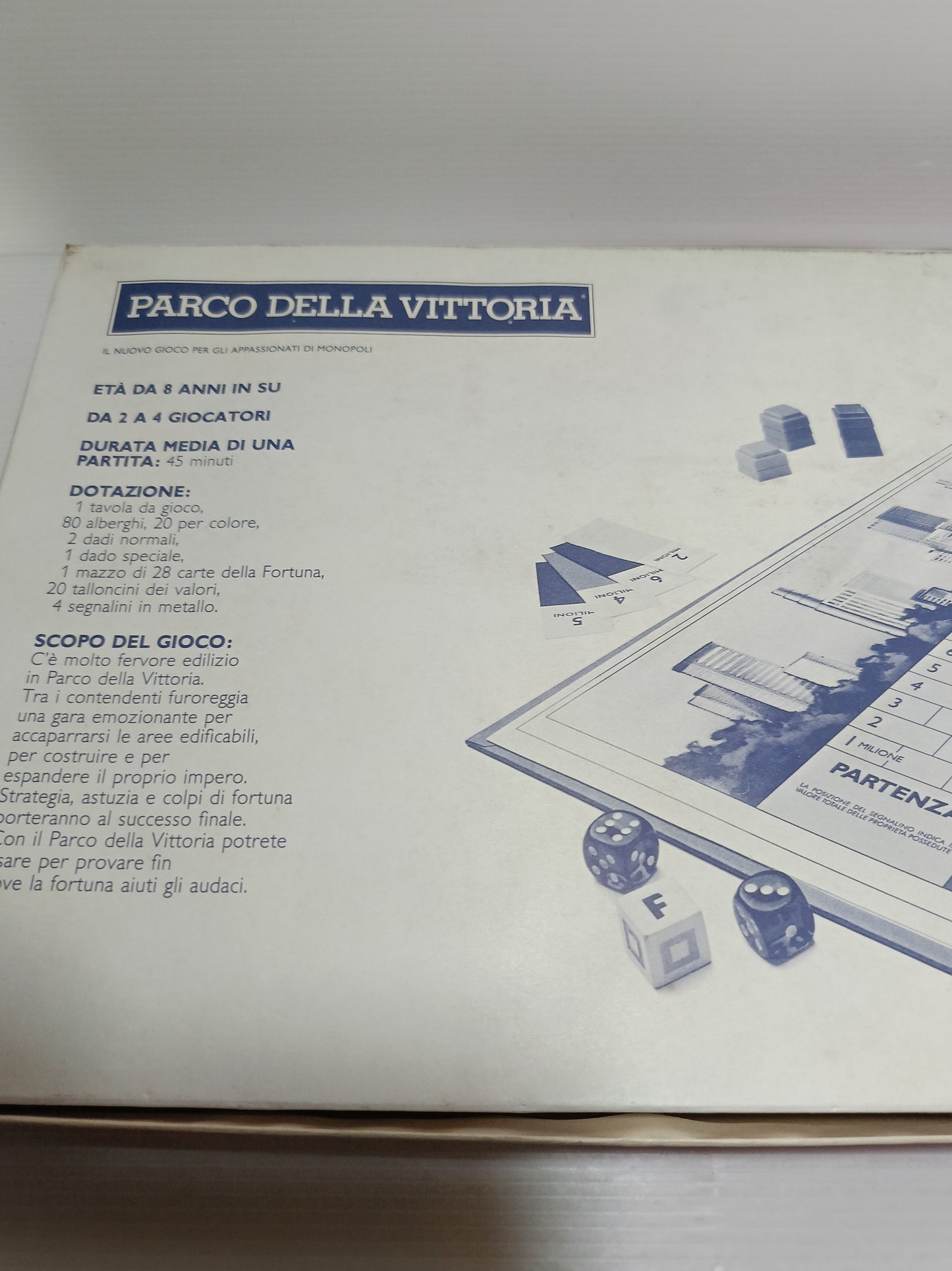 Parco Della Vittoria EG Editrice Giochi 
Anno 1987 Nuovo non sigillato