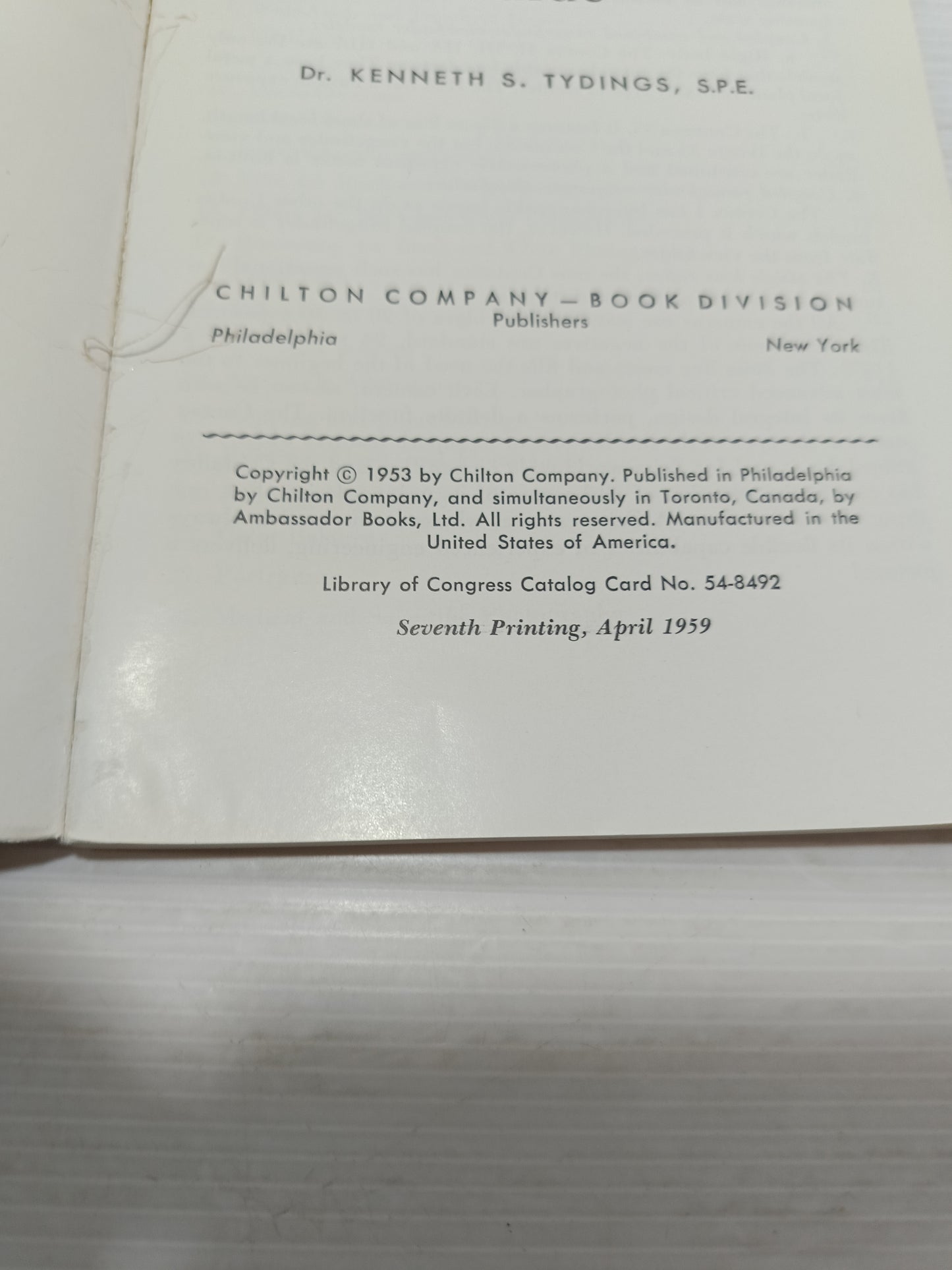 Zeiss Ikon 35mm Guide Dr.Kenneth S.Tydings

Settima Edizione 1959