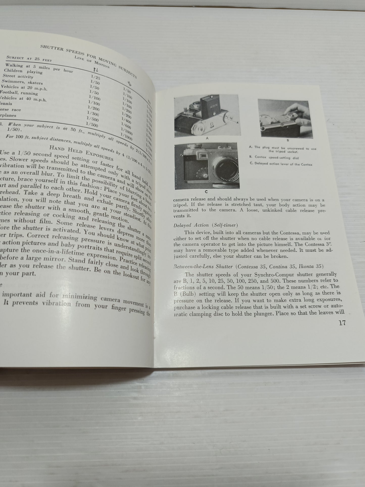 Zeiss Ikon 35mm Guide Dr.Kenneth S.Tydings

Settima Edizione 1959