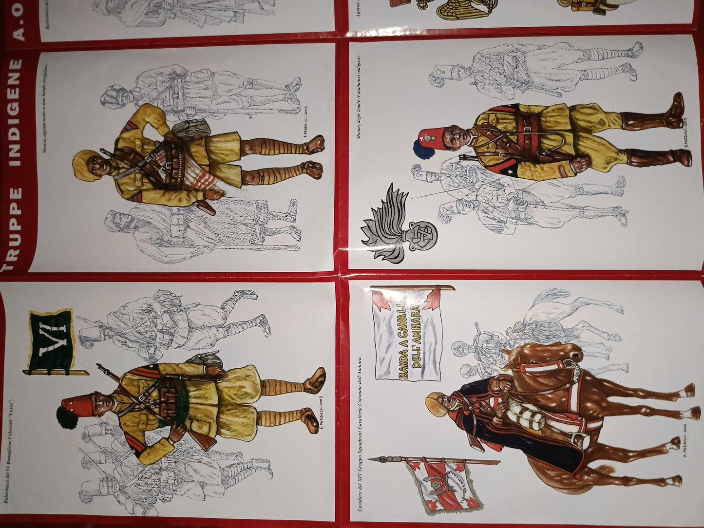 Manifesto Truppe Indigene A.I.O. 1940/41