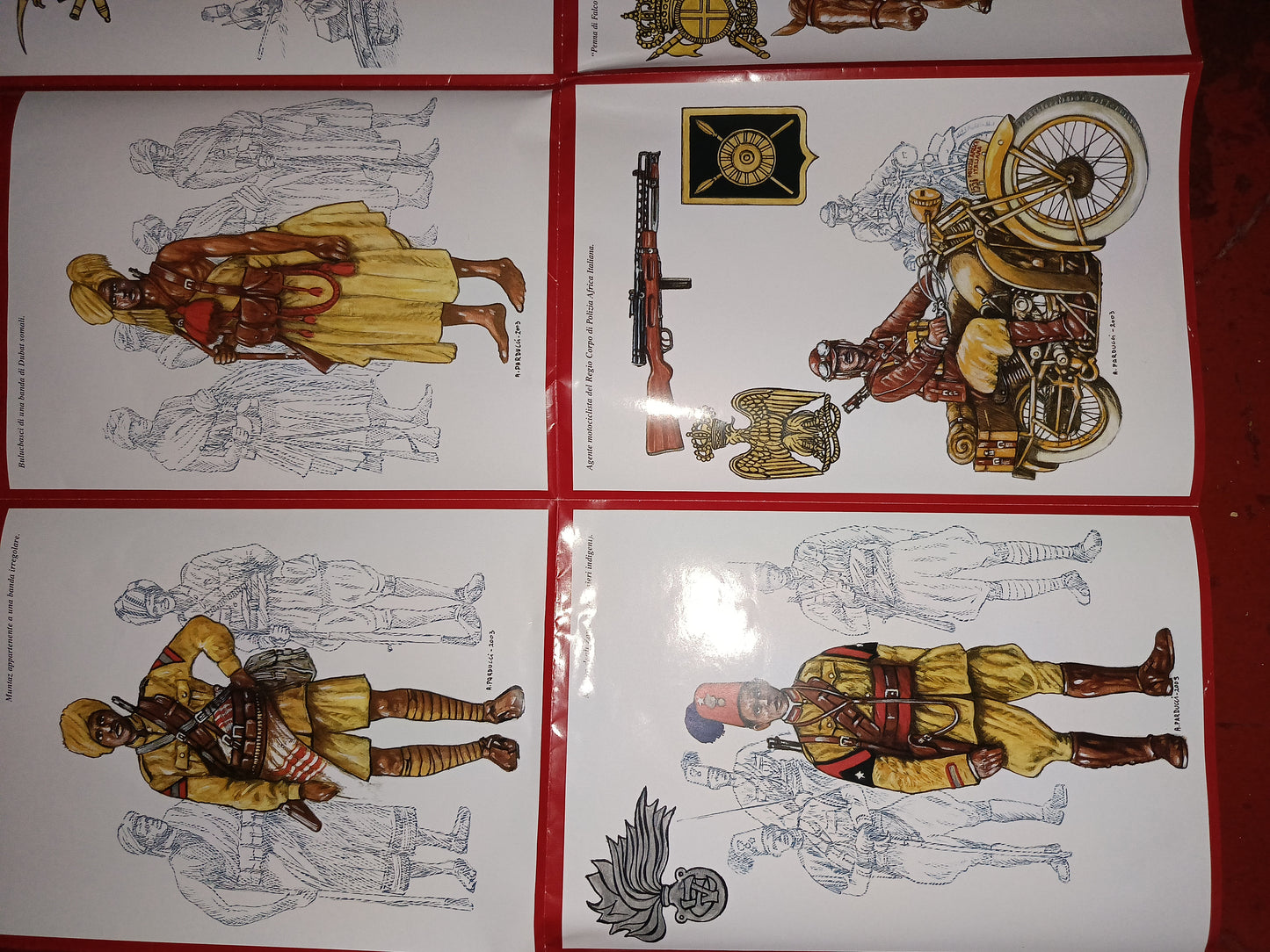 Manifesto Truppe Indigene A.I.O. 1940/41