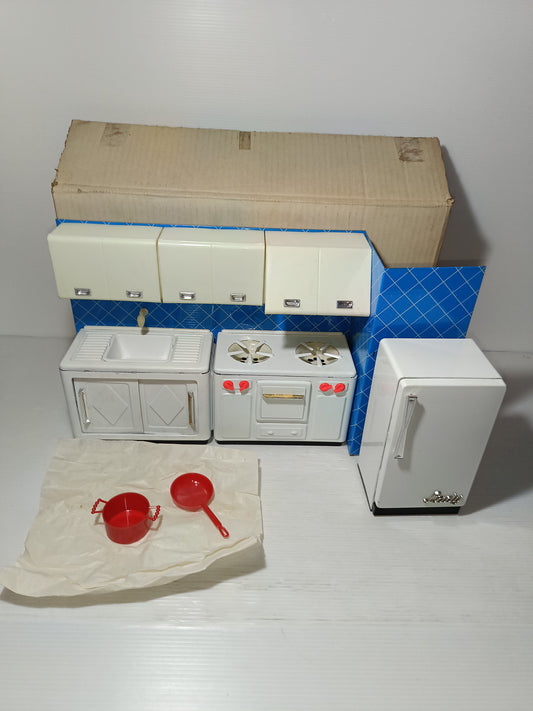 Parete Cucina Marchesini Art.572 In Latta E Plastica Anni 60
Made in Italy