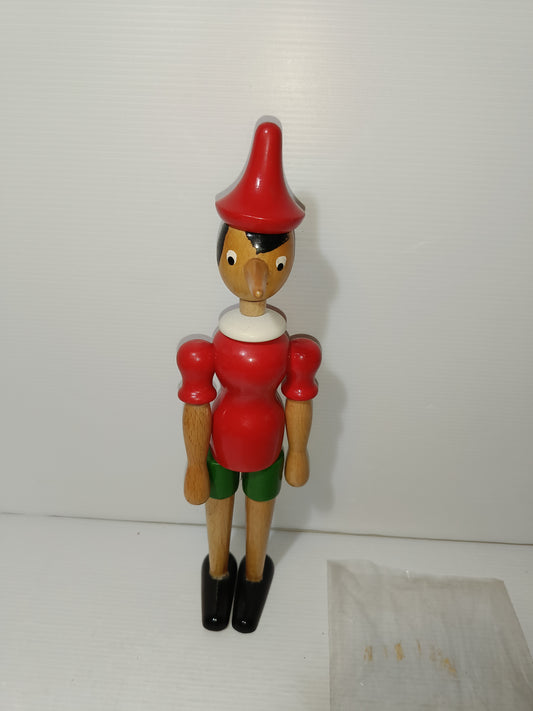 Pinocchio In Legno
Altezza 30 Cm
Anni 60/70