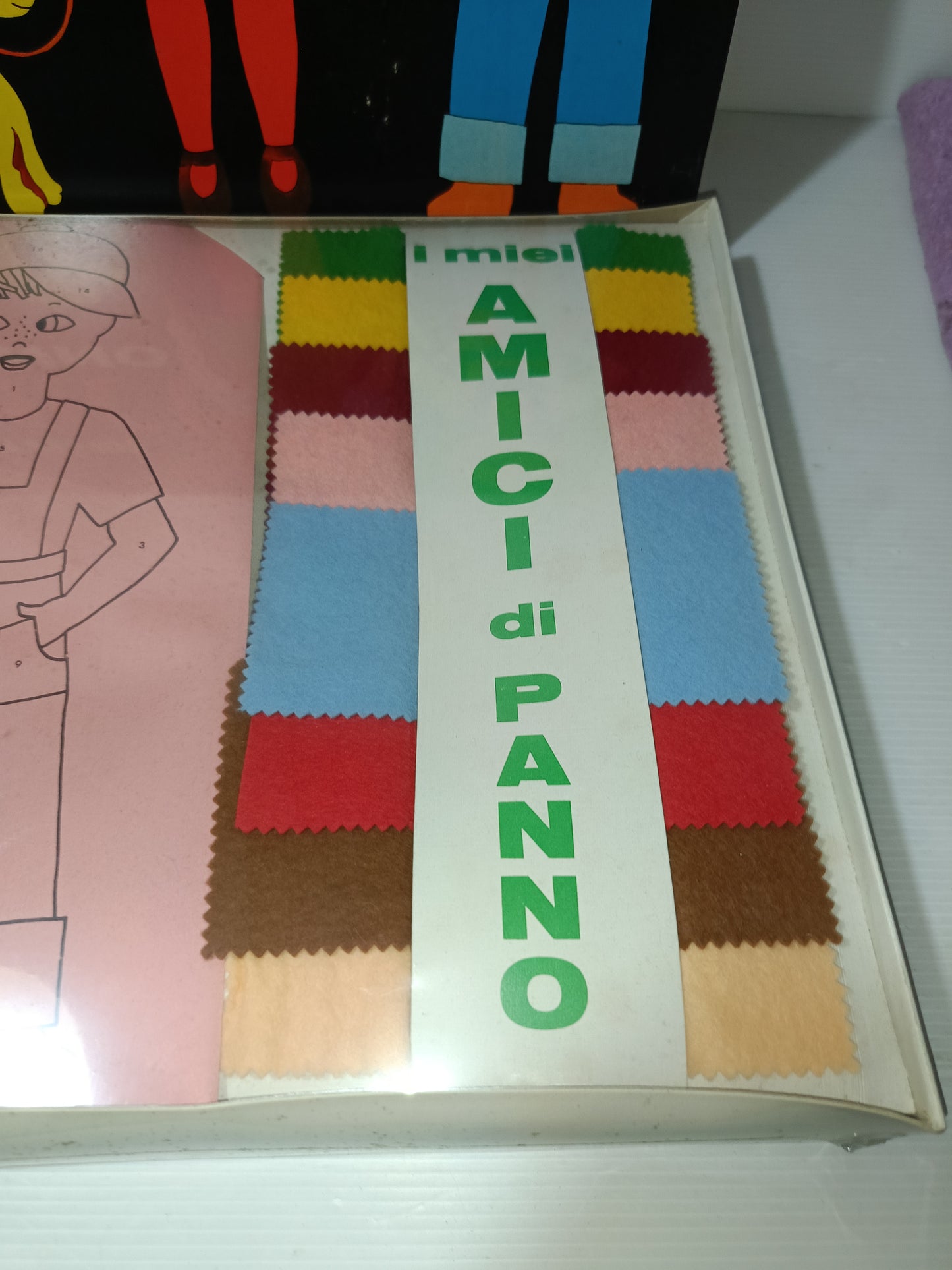 I Miei Amici Di Panno
Prodotto da Giochi Istruttivi Giois
Made in Italy
Anni 60/70