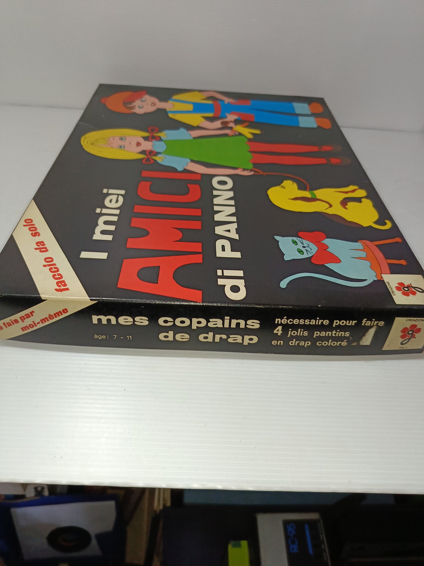 I Miei Amici Di Panno
Prodotto da Giochi Istruttivi Giois
Made in Italy
Anni 60/70