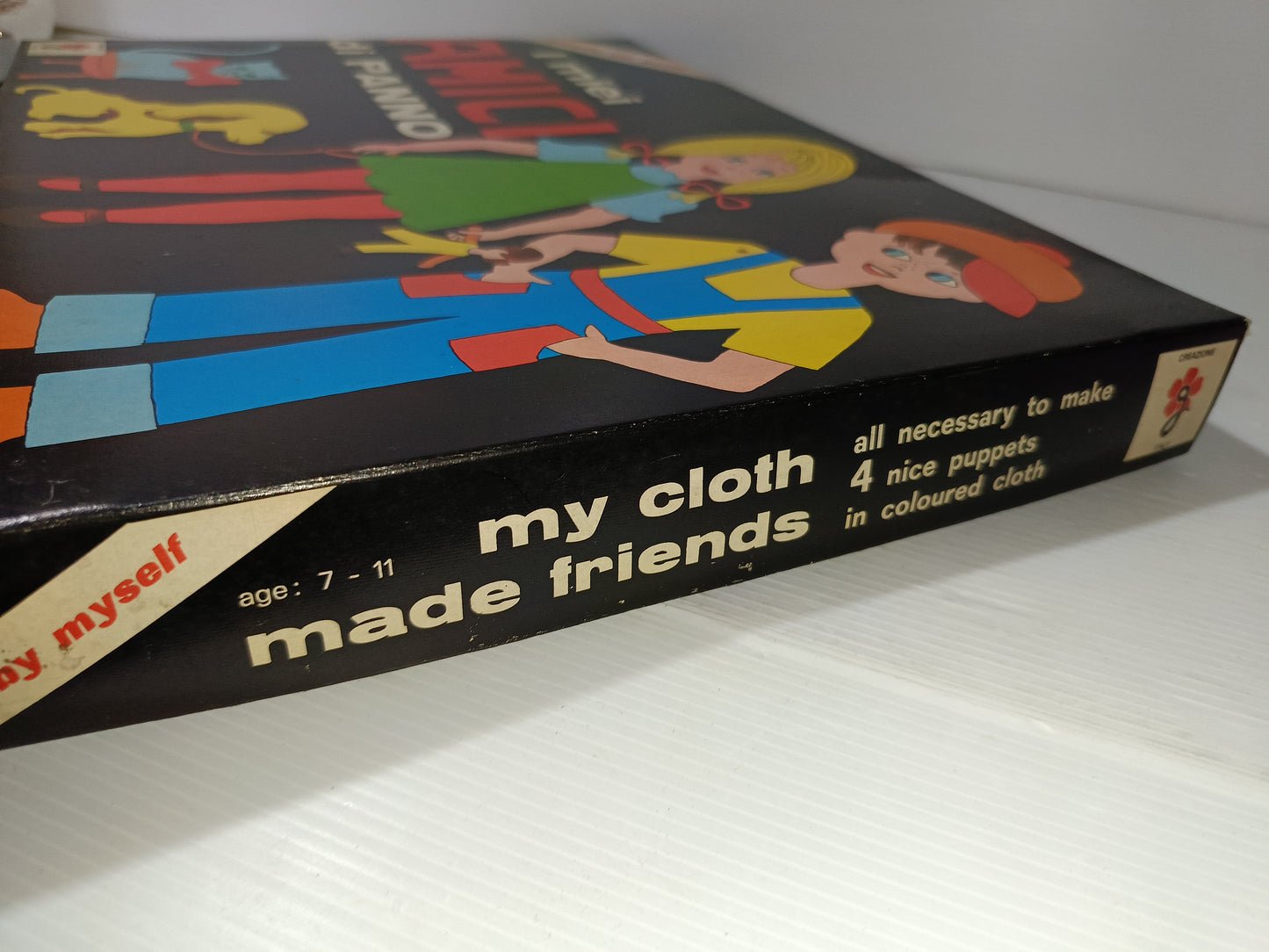 I Miei Amici Di Panno
Prodotto da Giochi Istruttivi Giois
Made in Italy
Anni 60/70