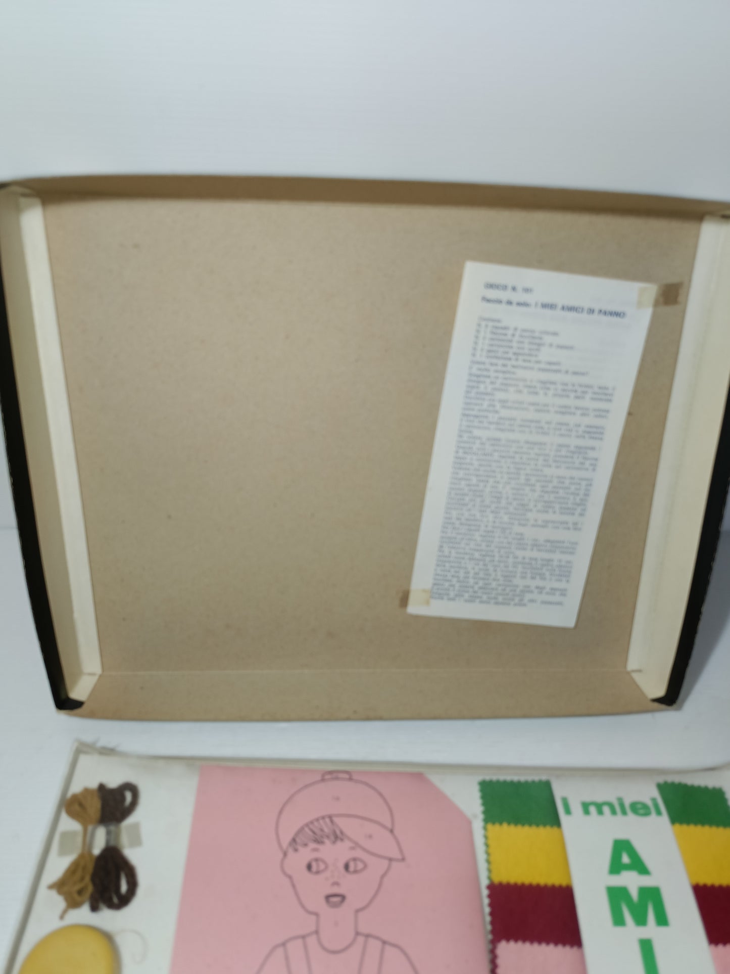 I Miei Amici Di Panno
Prodotto da Giochi Istruttivi Giois
Made in Italy
Anni 60/70