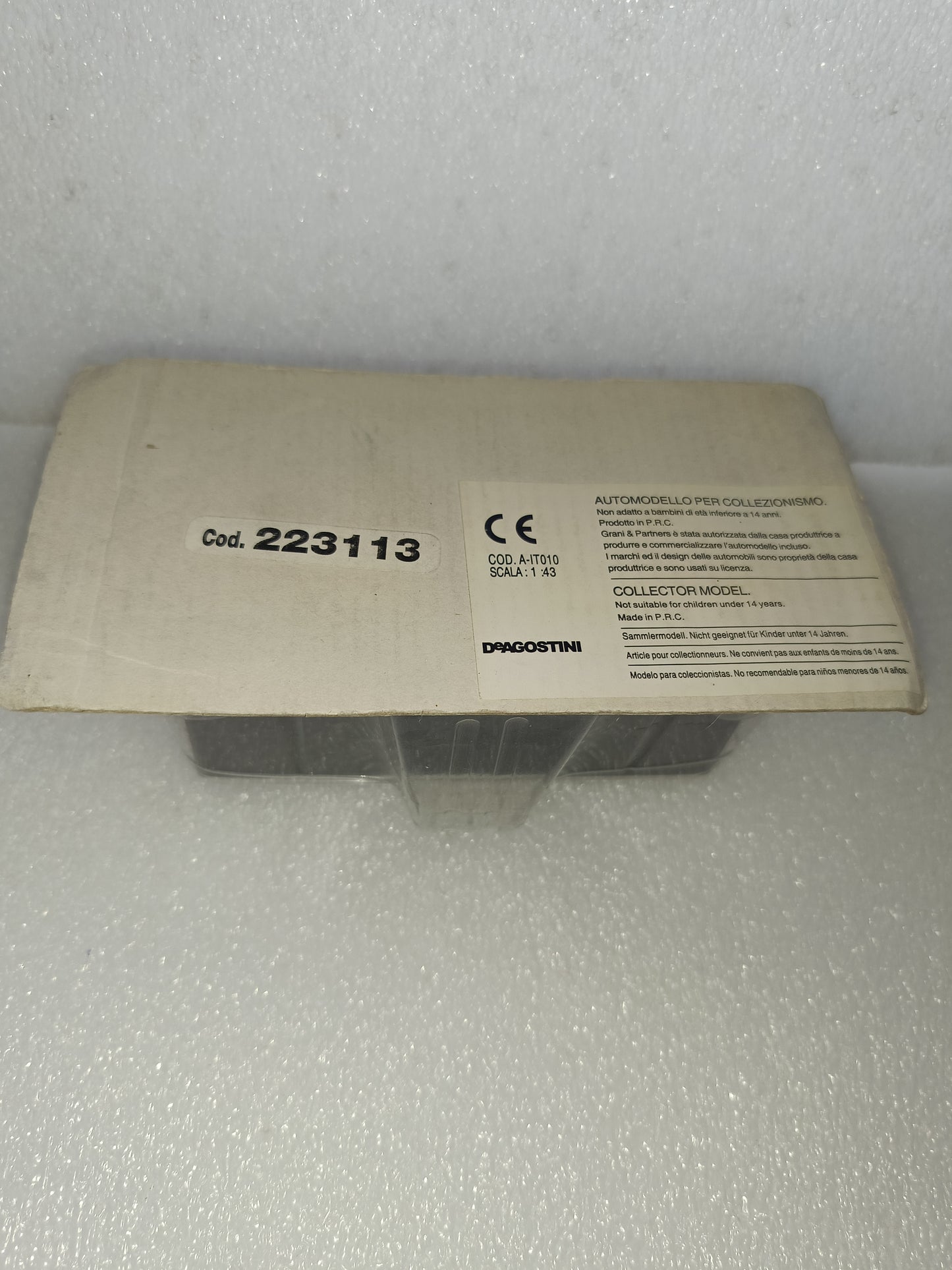 Fiat 1100/103 1953 DeAgostini
Scala 1:43