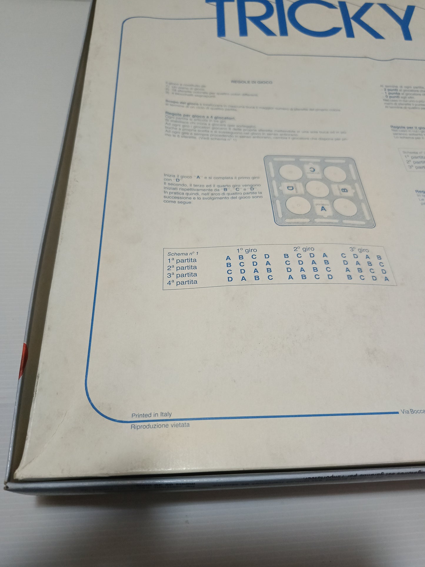 Tricky Arcofalc Anni 70/80
Made in Italy