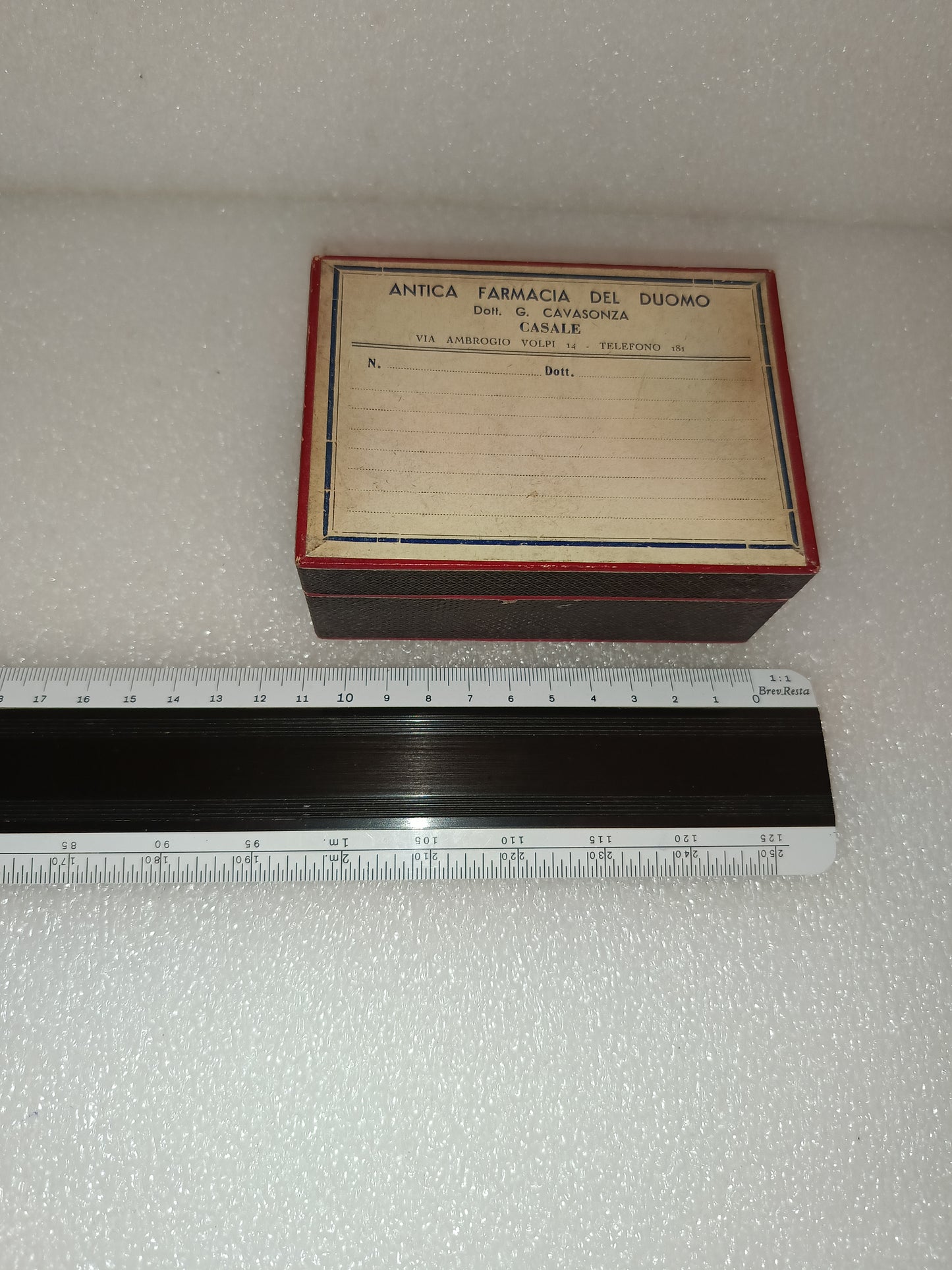 5 Scatole Antica Farmacia Del Duomo Casale
In cartone