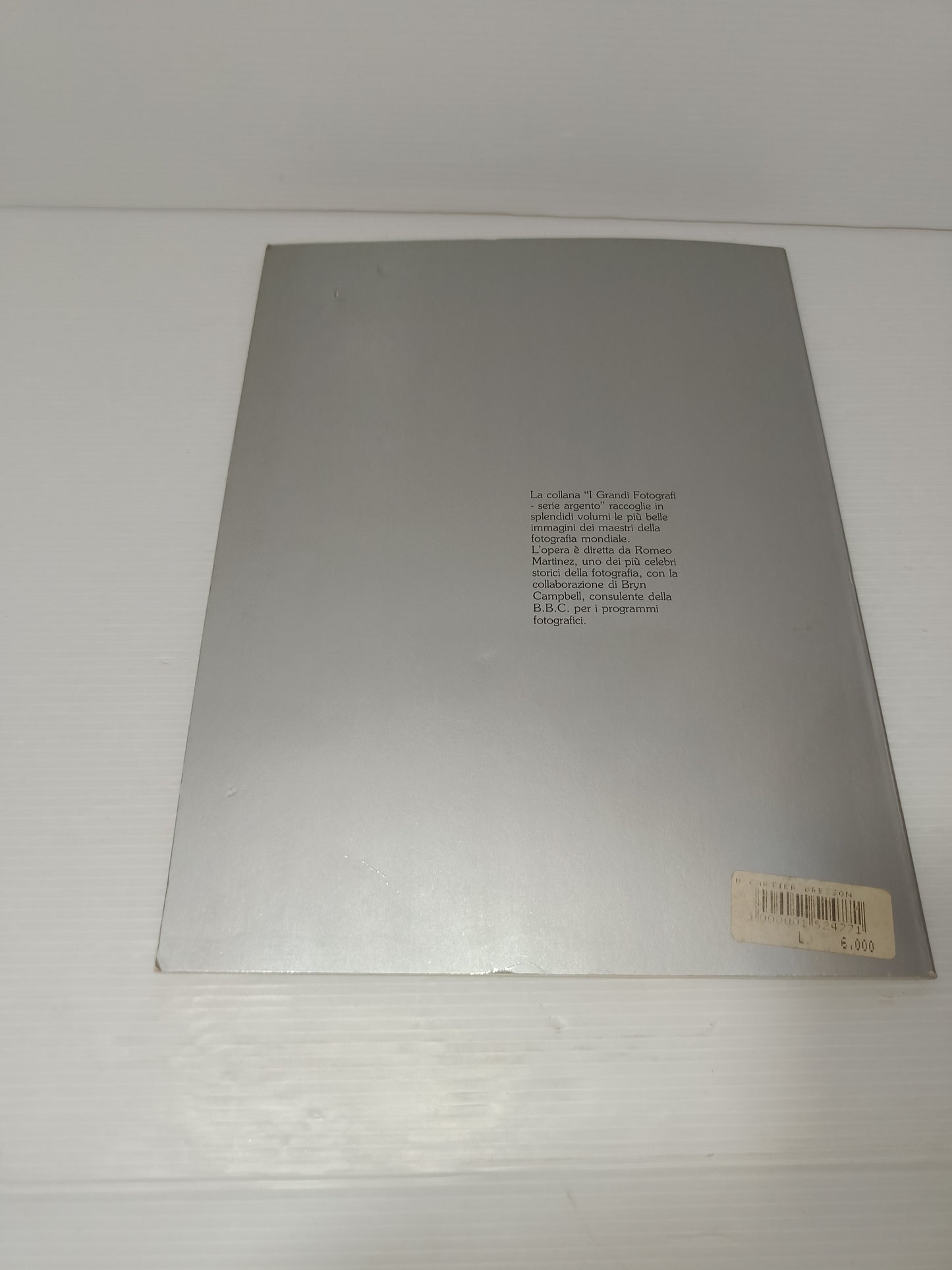 Henri Cartier -Bresson Ritratti 1928/82
Edito nel 1983 da Gruppo Editoriale Fabbri