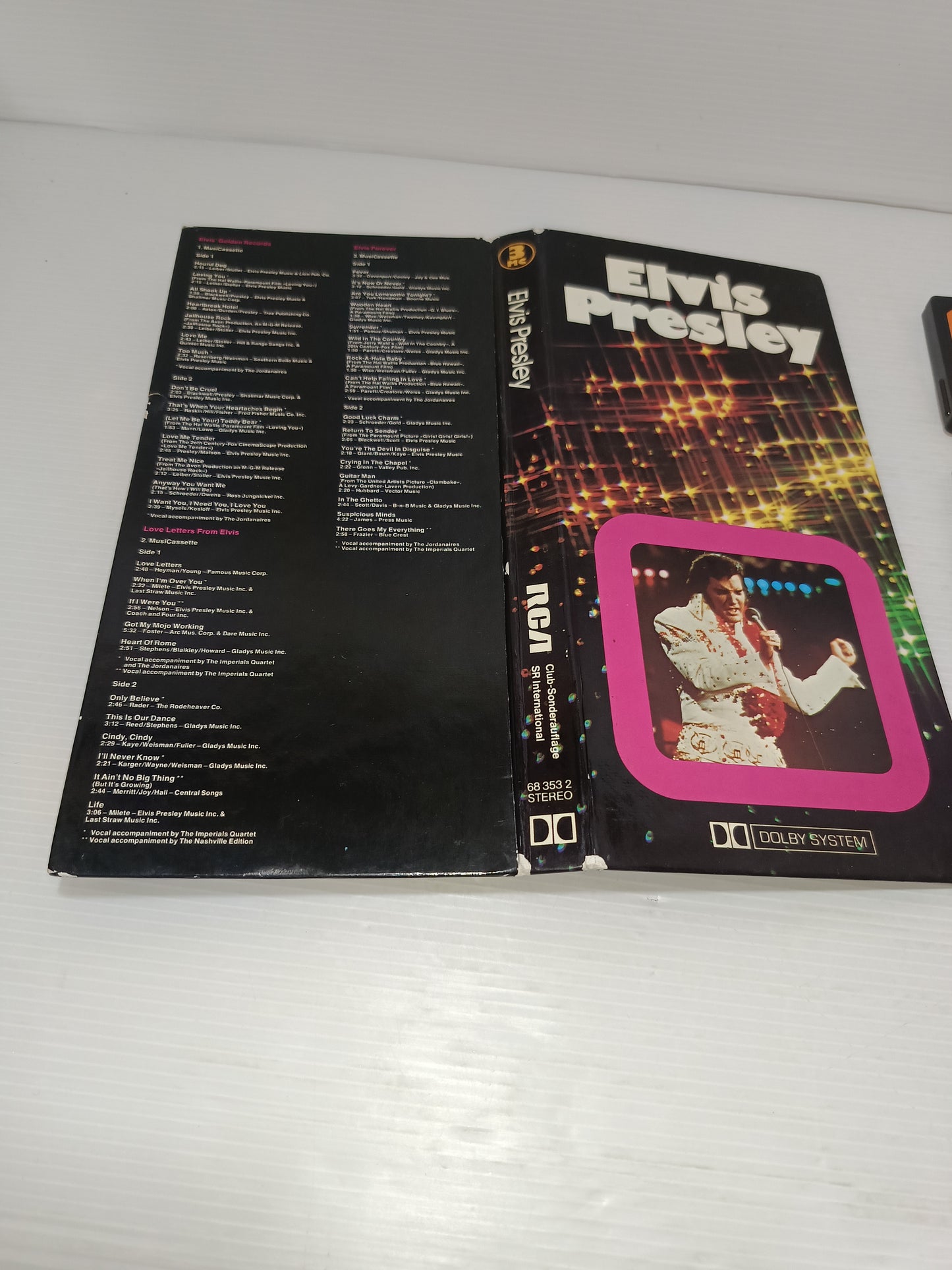 Cofanetto Elvis Presley
3 musicassette