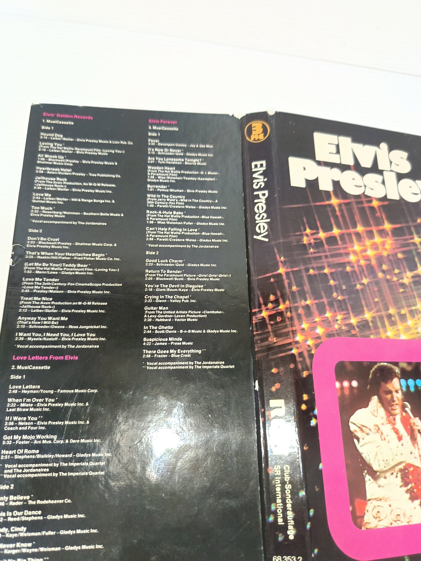 Cofanetto Elvis Presley
3 musicassette
