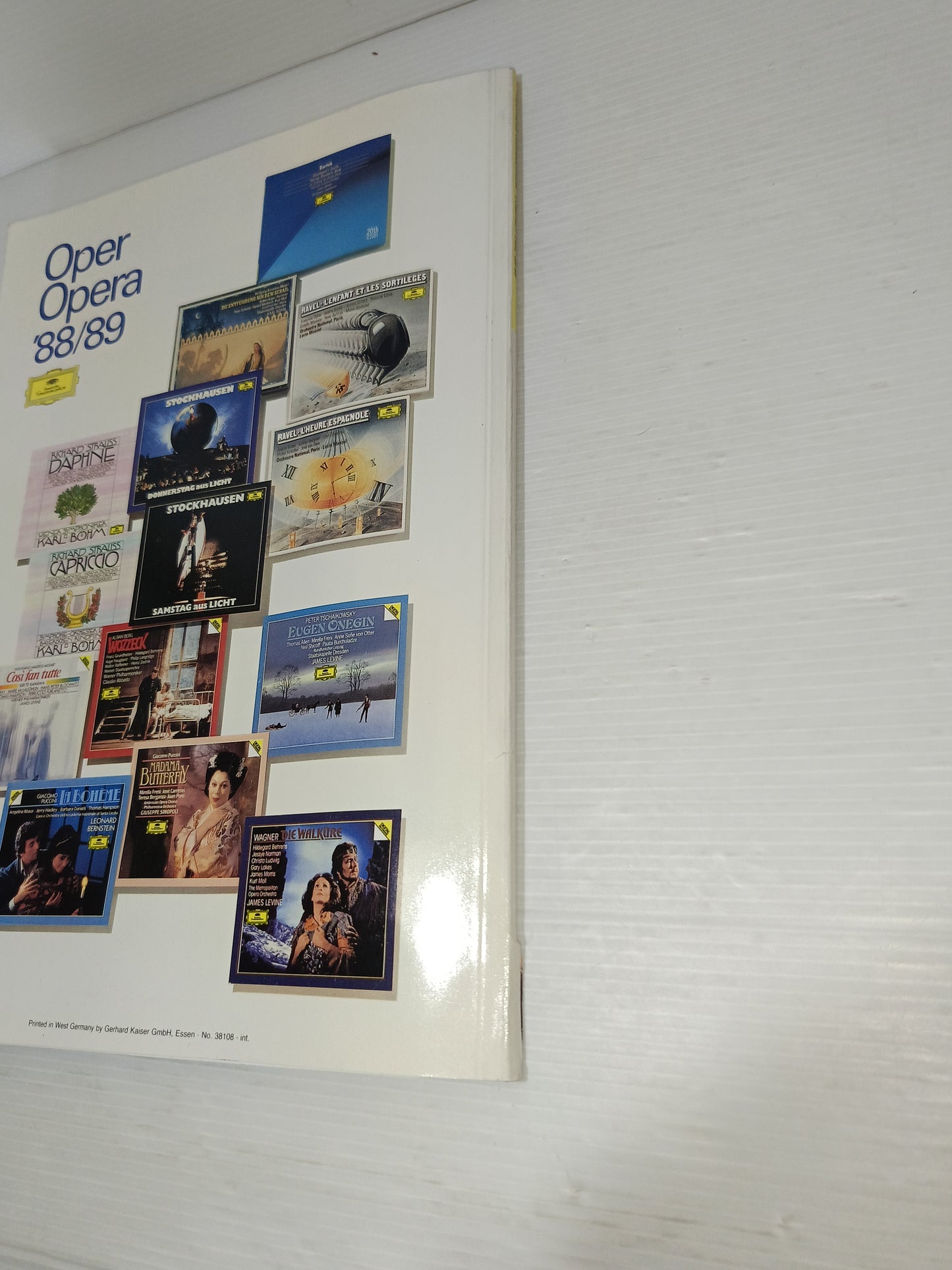 Catalogo Compact Disc Deutsche Grammophon 1988/89