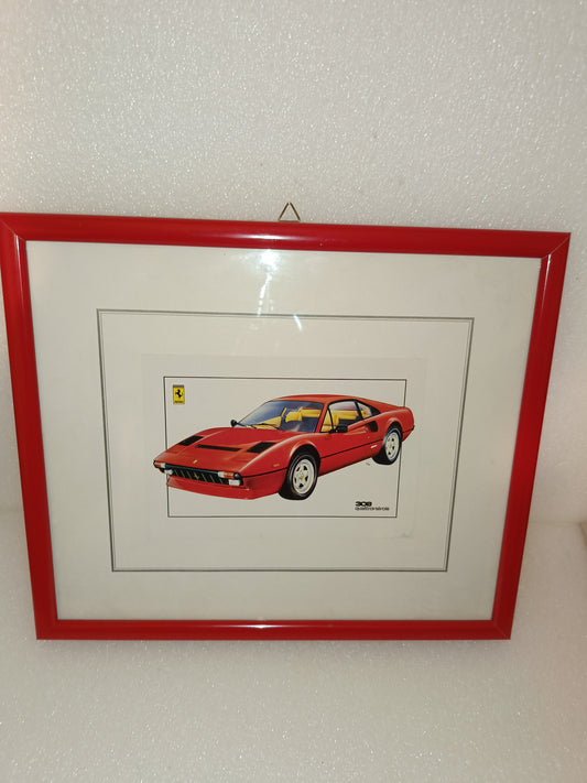 Ferrari 308 Quattrovalvole
Quadro Con Stampa