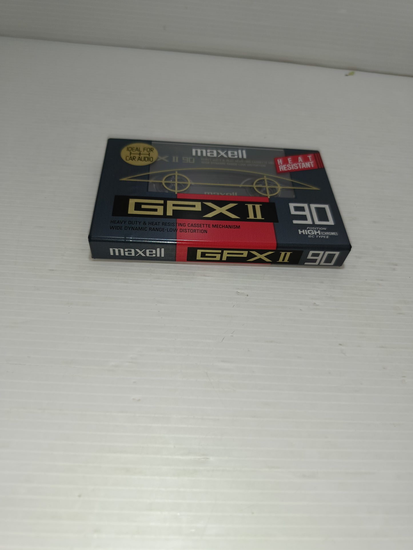 Musicassetta Maxell GPX II Chrome 90 Minuti
Made in Japan