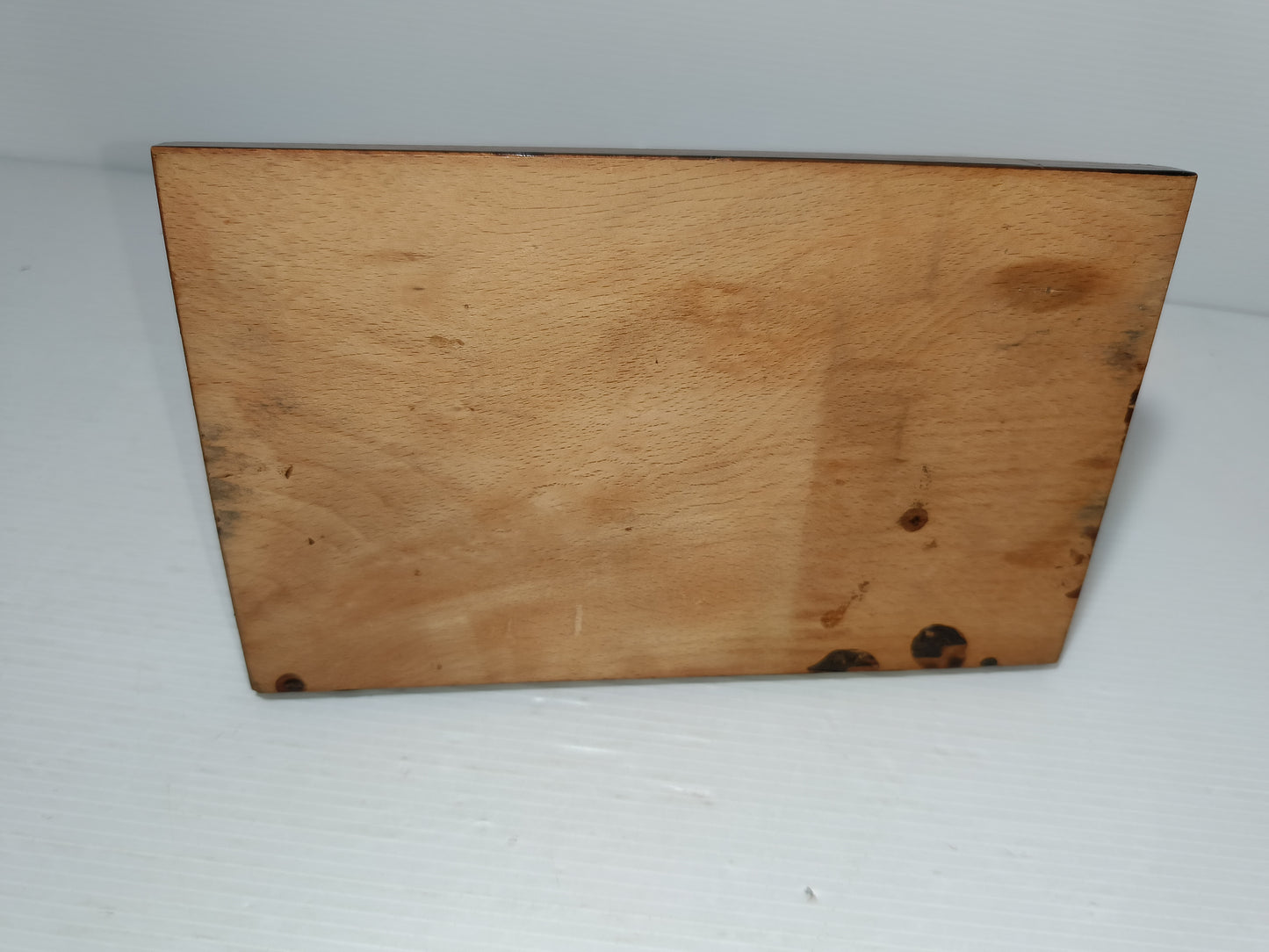 Cannone Posacenere In Legno Vintage