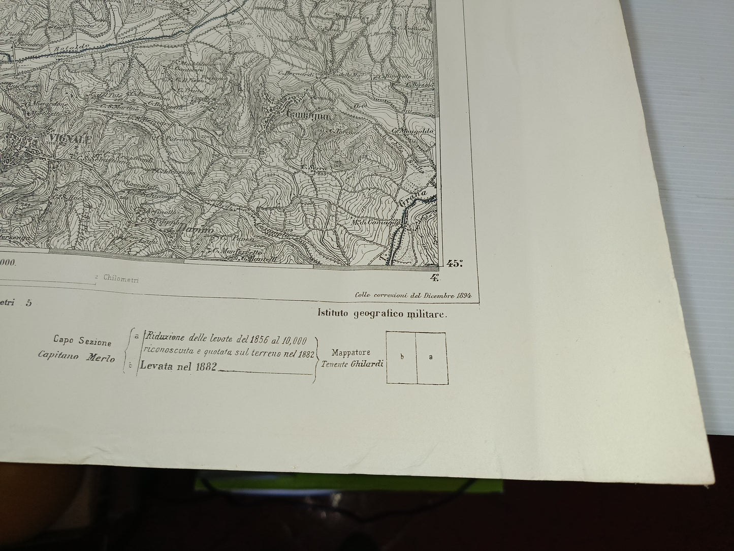 Cartina Vignale
Vintage
scala 1:25.000