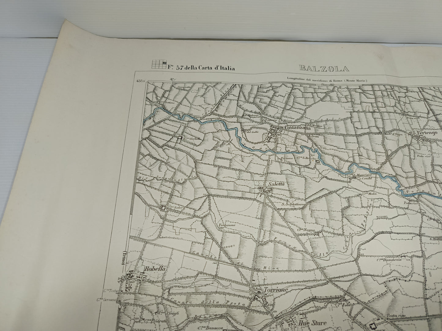 Cartina Balzola
Vintage
scala 1:25.000