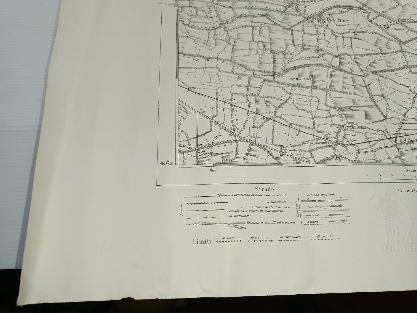 Cartina Balzola
Vintage
scala 1:25.000