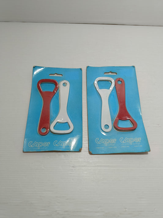 Due confezioni di apribottiglie Caper vintage, nuovi