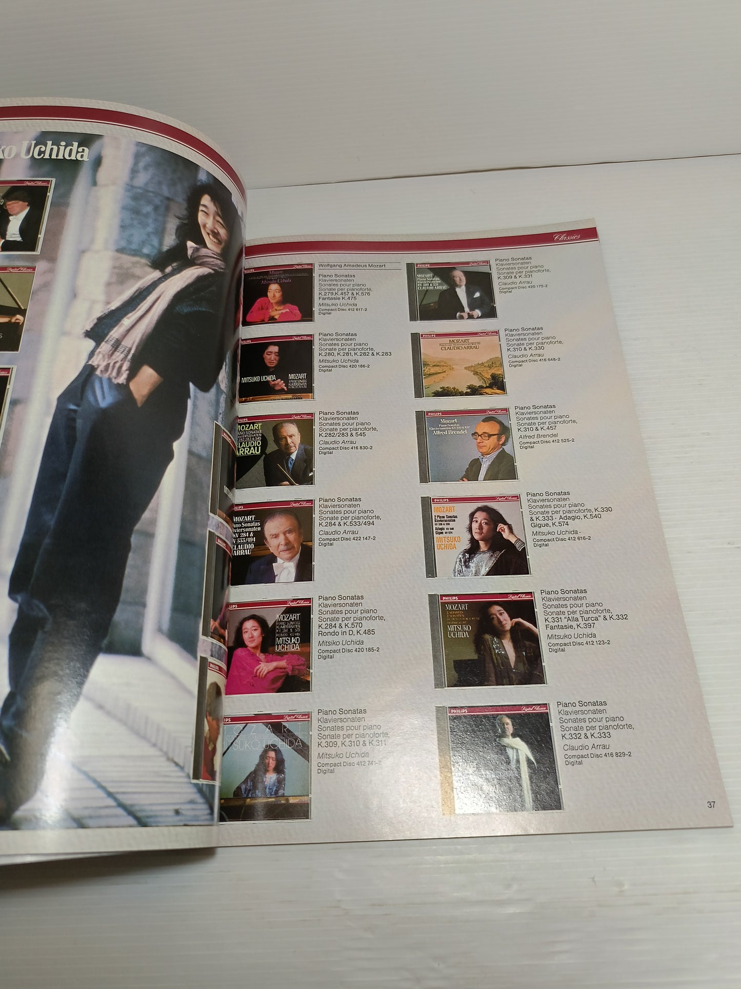 Catalogo Philips Classics Compact Disc 1988/89