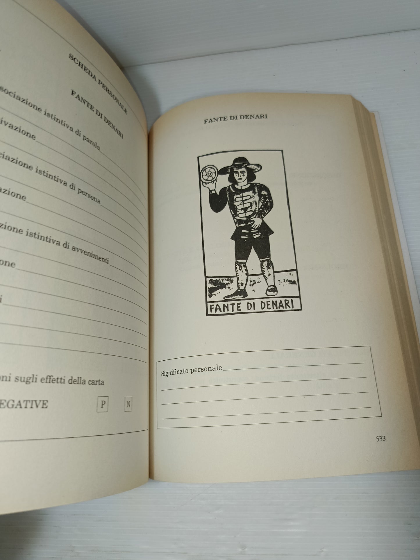 Il Libro Completo Dei Tarocchi Meldi/Carassiti
Edito nel 1989 da Fratelli Melita Editori