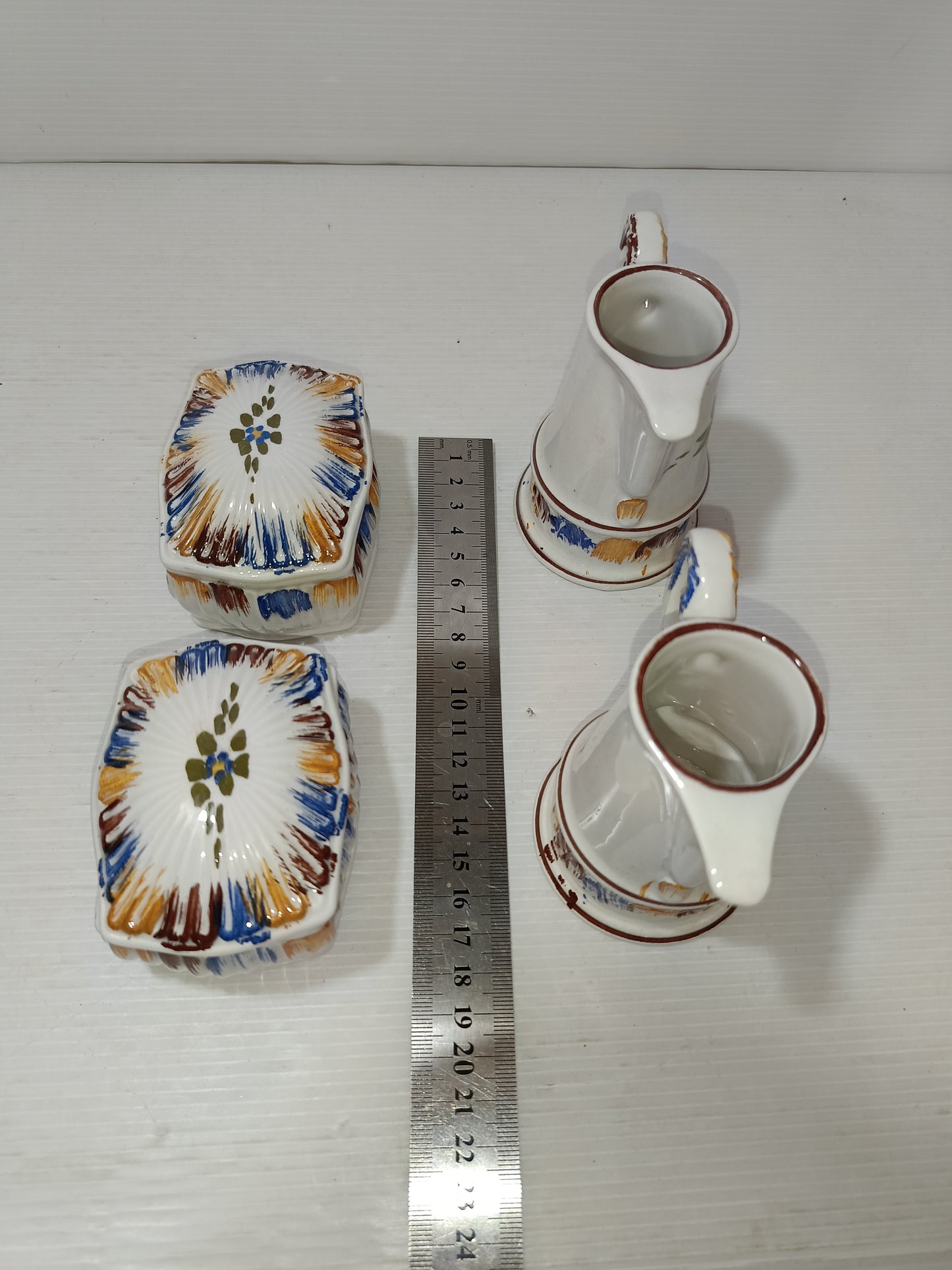 Bellissimo lotto di ceramiche vintage di Bassano.