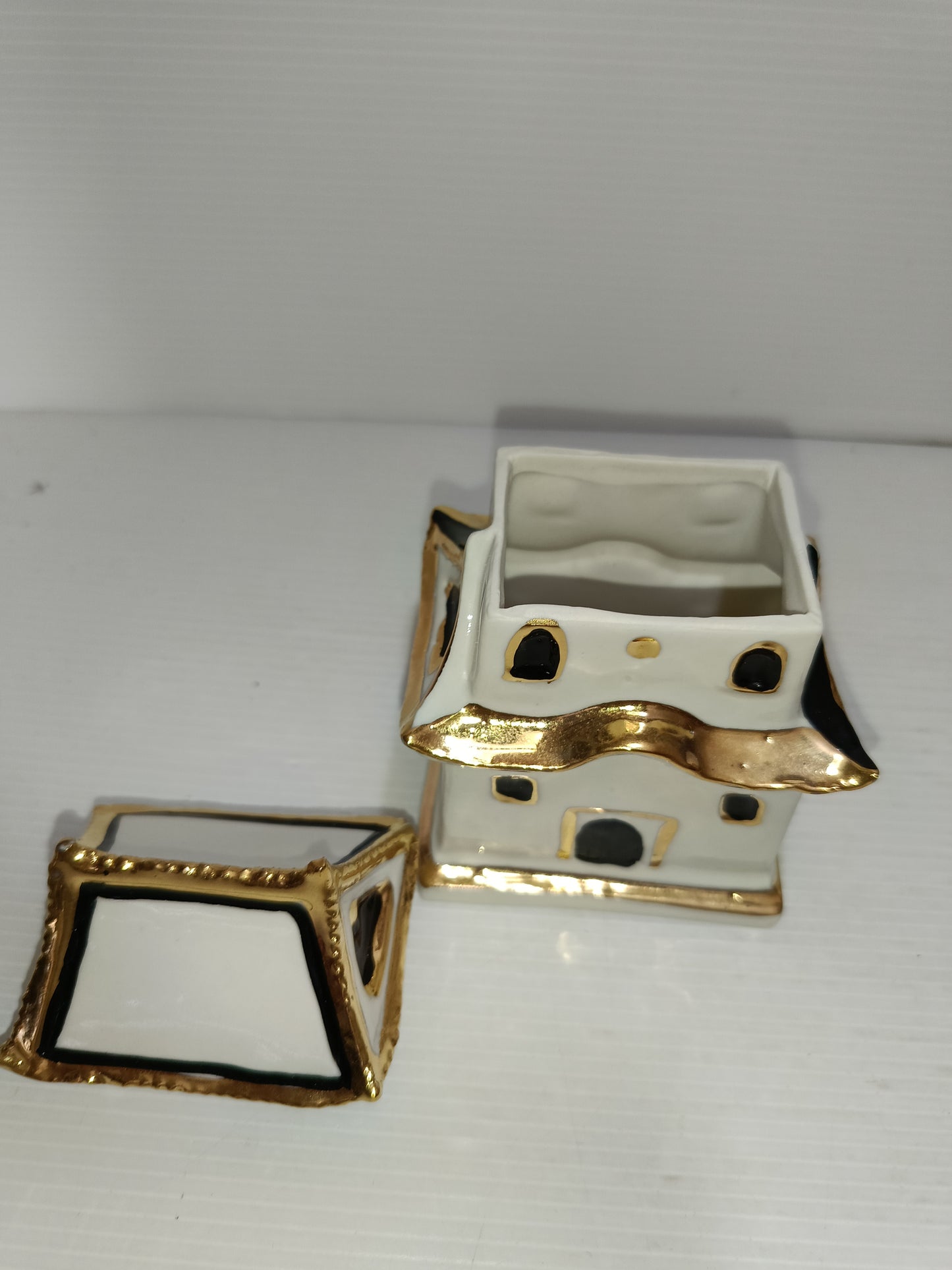 Lotto 3 Porcellane Aurora vintage