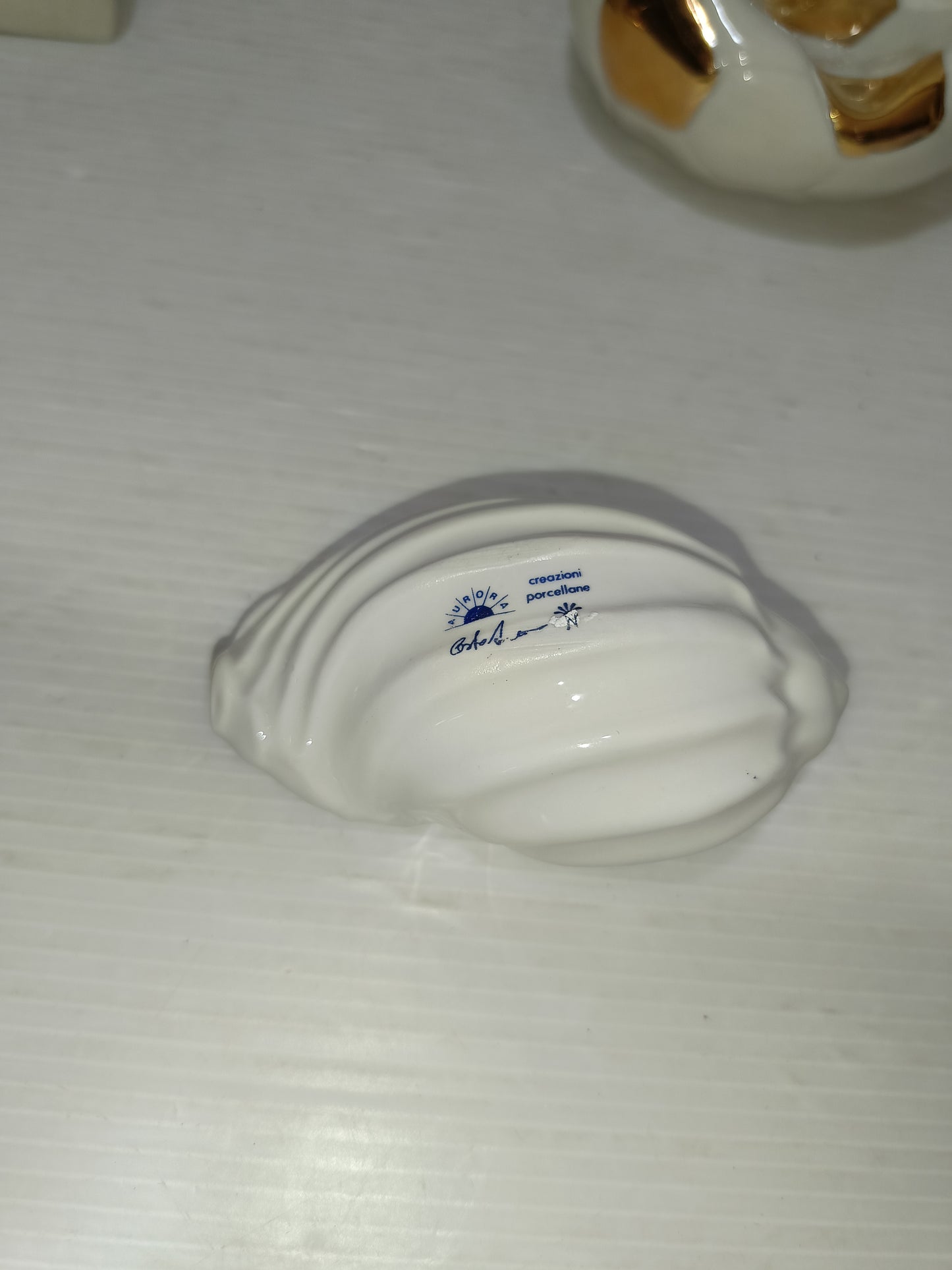 Lotto 3 Porcellane Aurora vintage