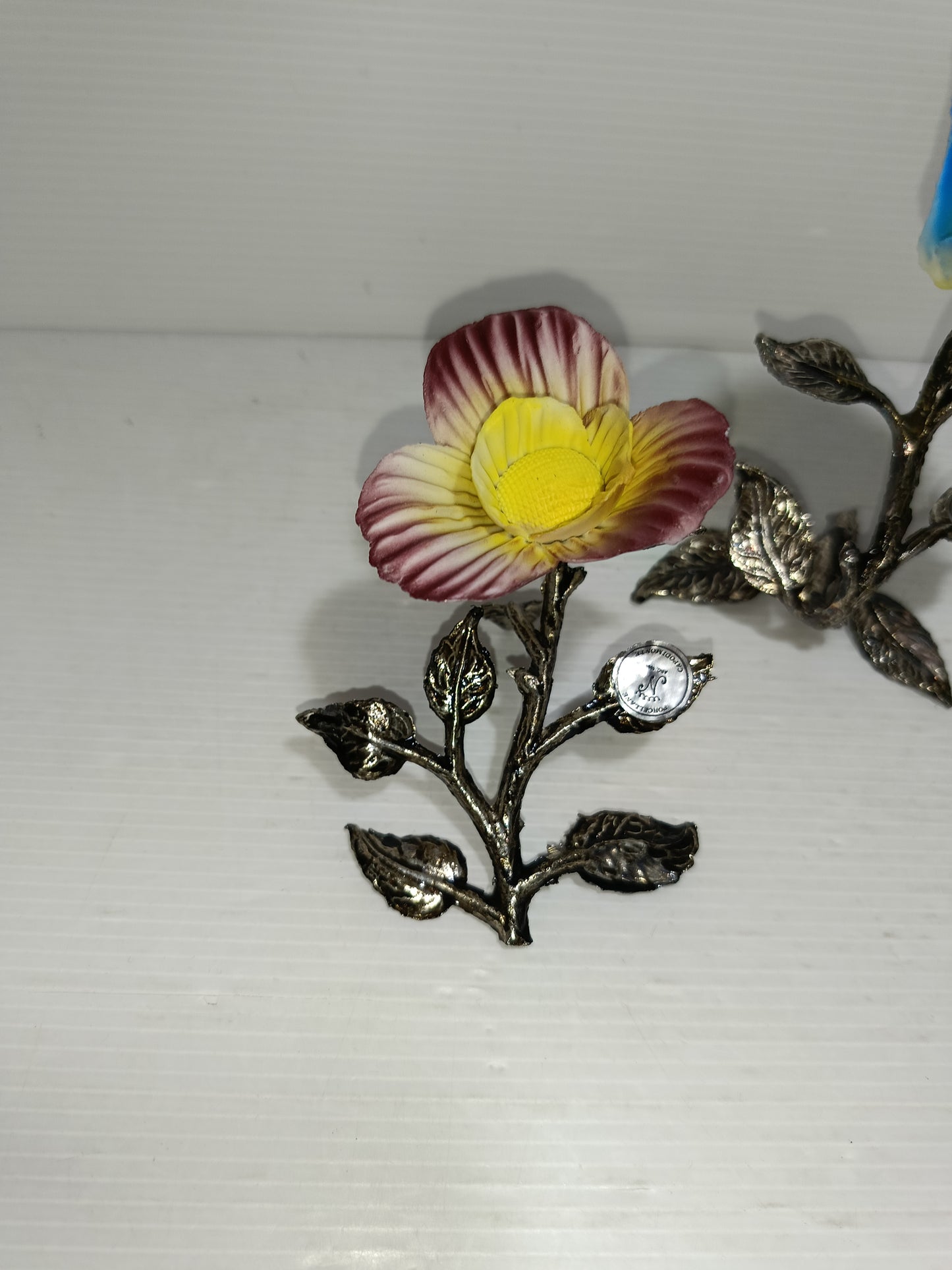 3 Fiori in Porcellana Capodimonte vintage