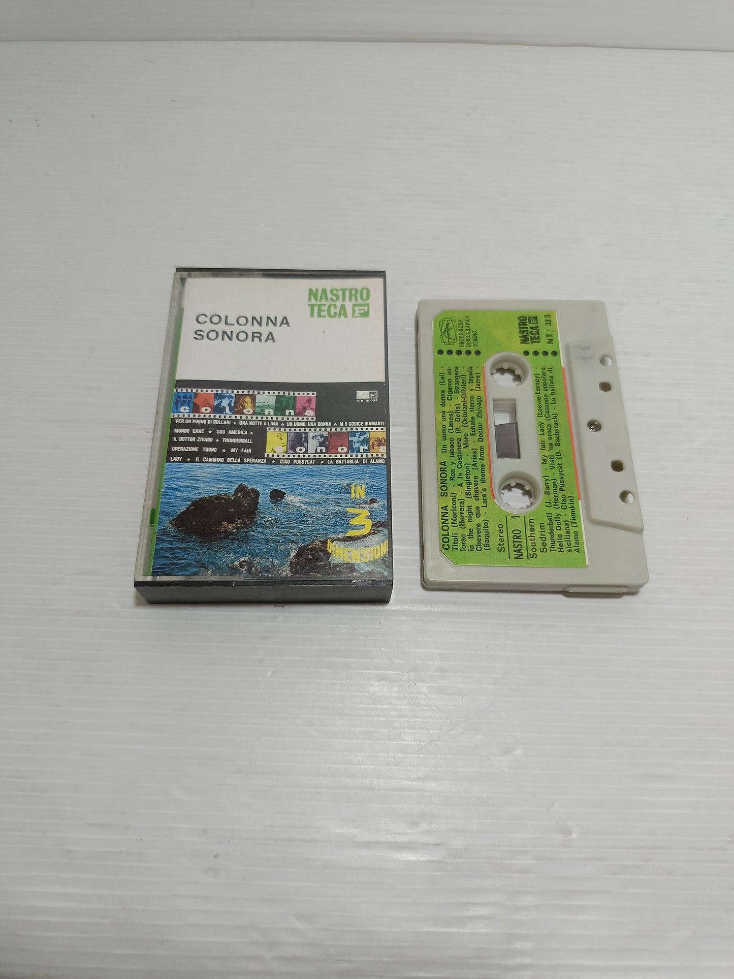 Colonna Sonora Musicassetta Edita negli anni 70 da Nastroteca