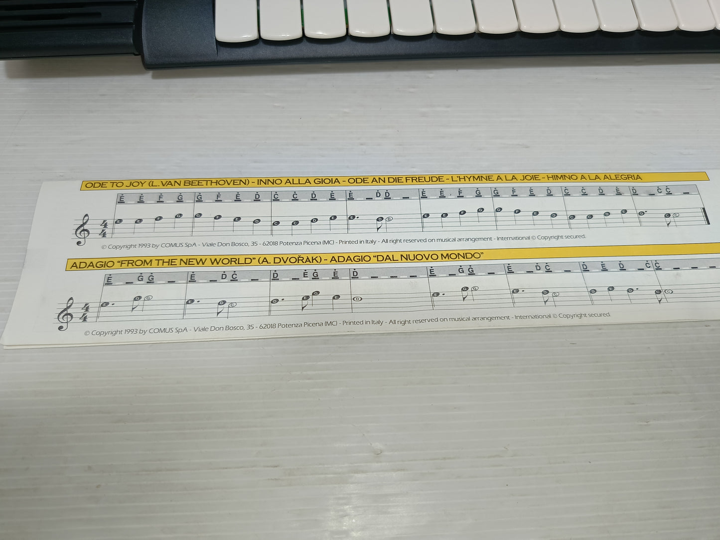 Bontempi Concertino 25
Anni 90
Made in Italy