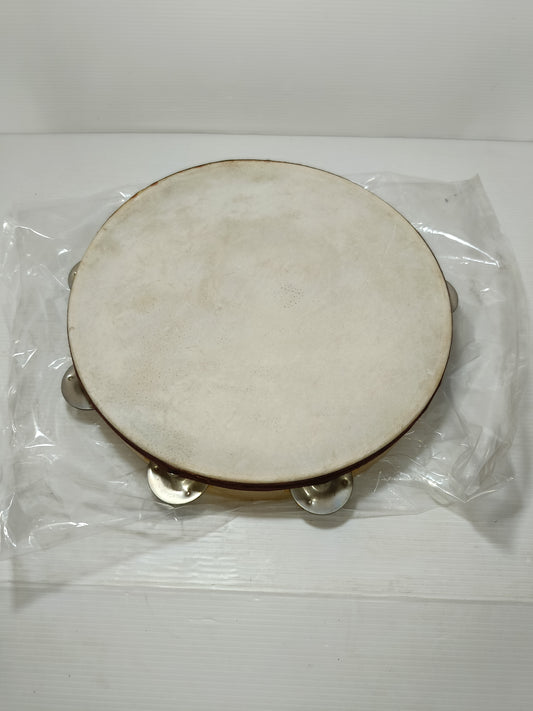 Tamburello Musicale Vintage
In pelle, plastica e metallo
Diametro cm.25