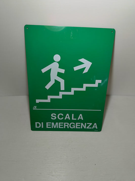 Cartello Segnaletico Sicurezza In Metallo