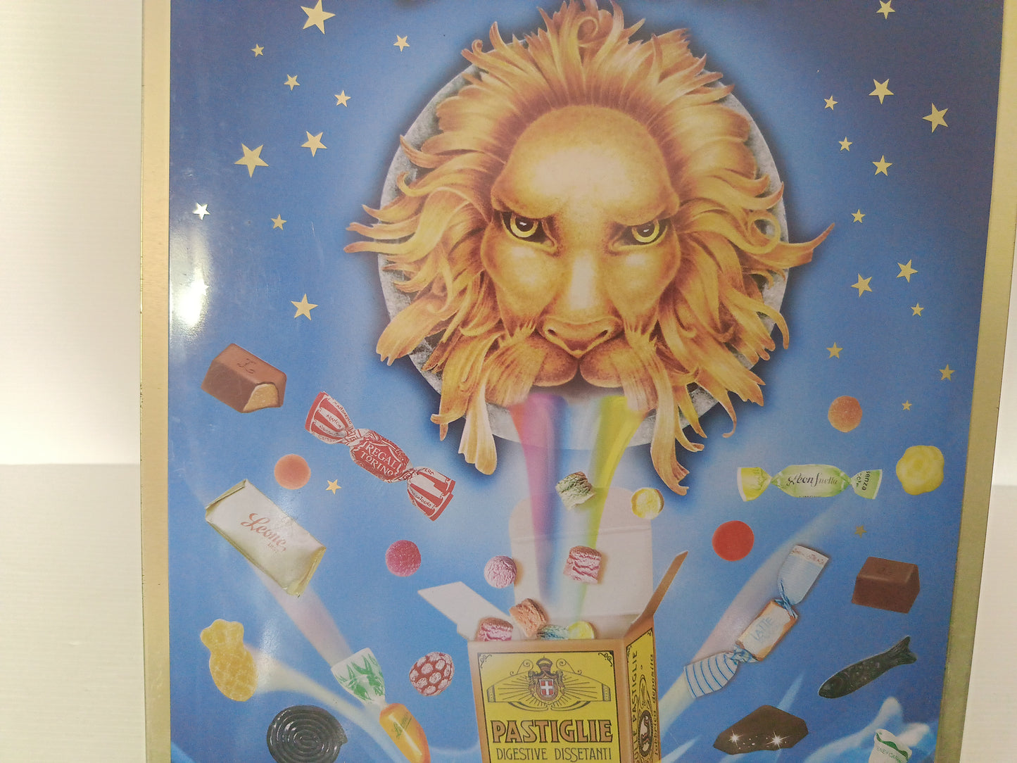 Targa Pastiglie Leone In Metallo
Misure 40 X 30 cm