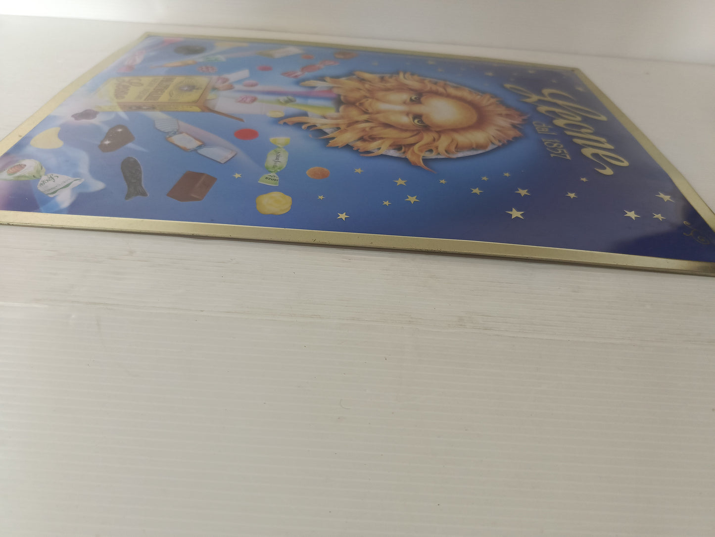 Targa Pastiglie Leone In Metallo
Misure 40 X 30 cm