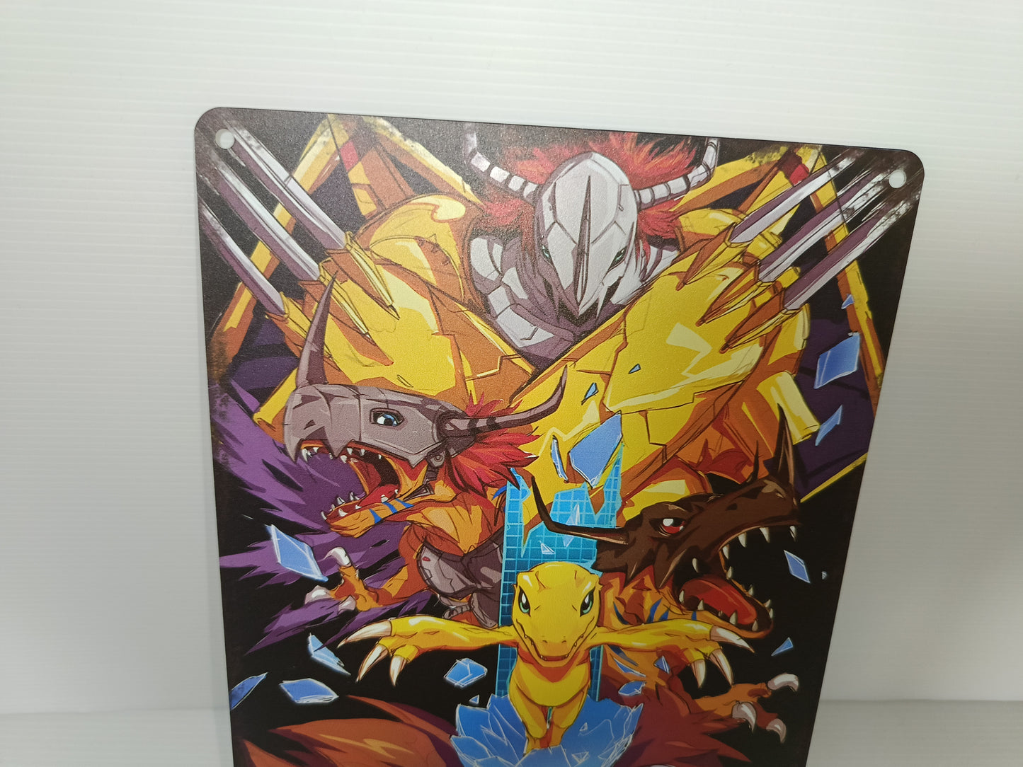 Targa In Metallo Cartoni Animati Misure 30 x 20 cm.