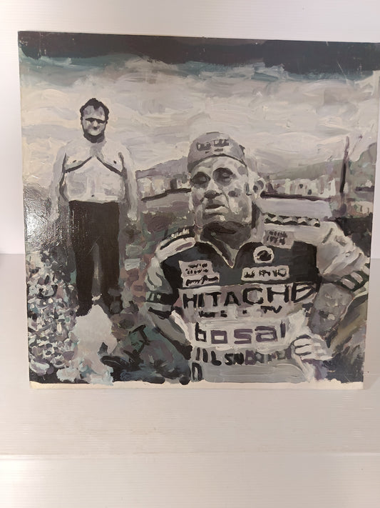 Dipinto Elias Palidda senza titolo
Acrilico su tela senza cornice
Dimensioni quadro 50 x 50 cm circa