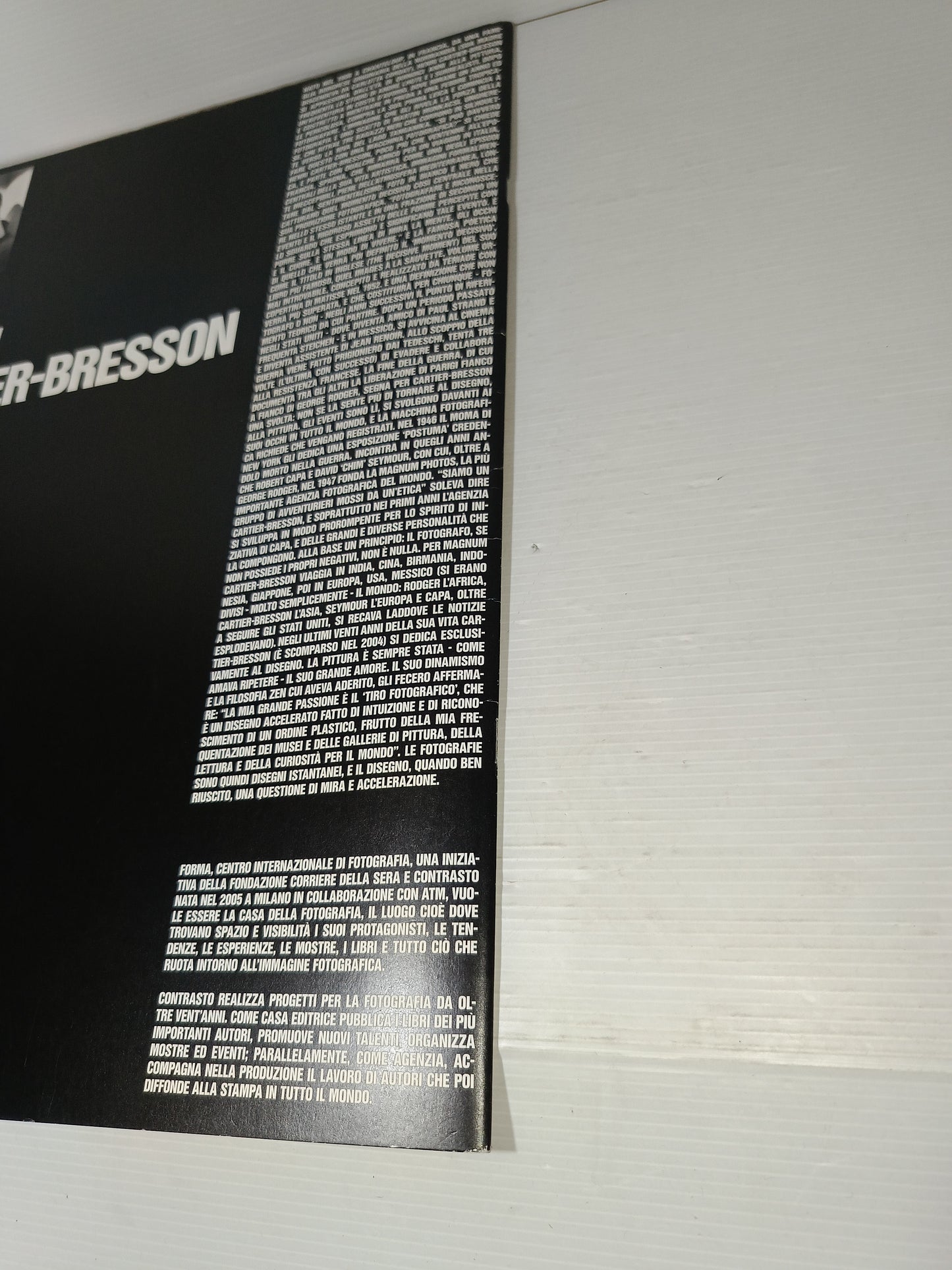 Cartier Bresson
Serie I Grandi Fotografi