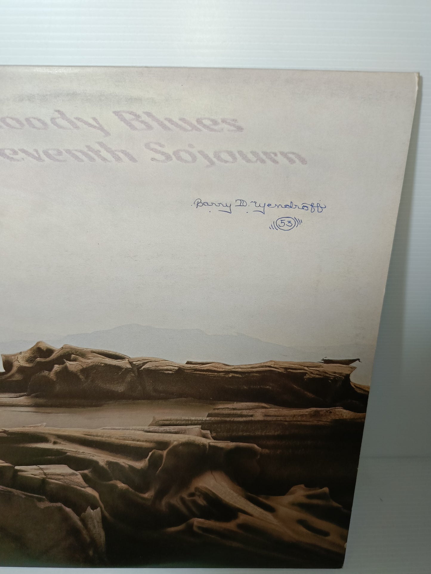 Seventh Sojourn The Moody Blues  LP 33 giri
Edito nel 1972 da Threshold Cod.THS 7