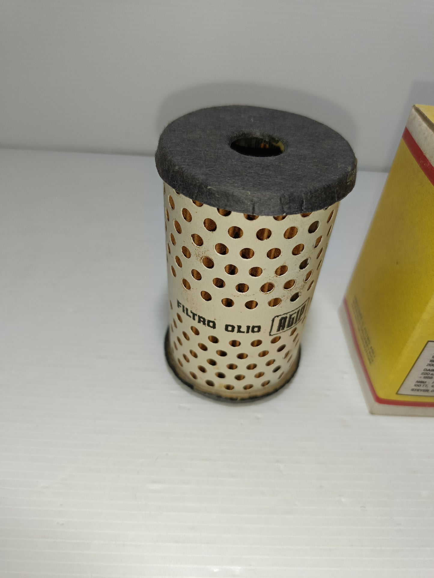 Filtro Olio Agip Mod.186 Anni 60
Per BMW,Mercedes,NSU,Steyer Daimler Puch.