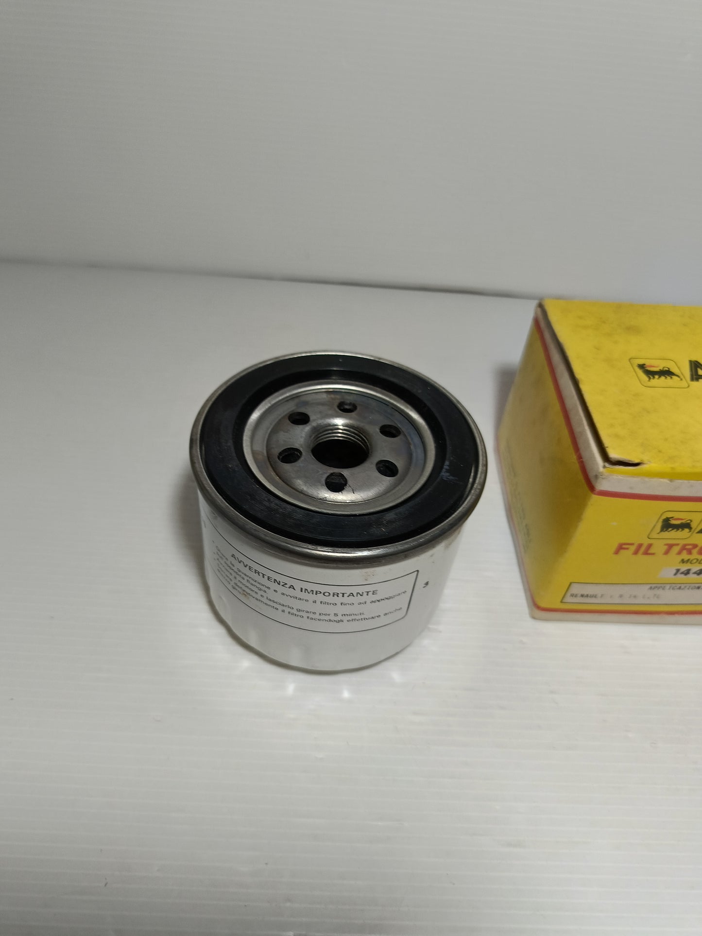 Filtro Olio Agip Mod.144 Anni 70
Per Renault R14 L,TL
