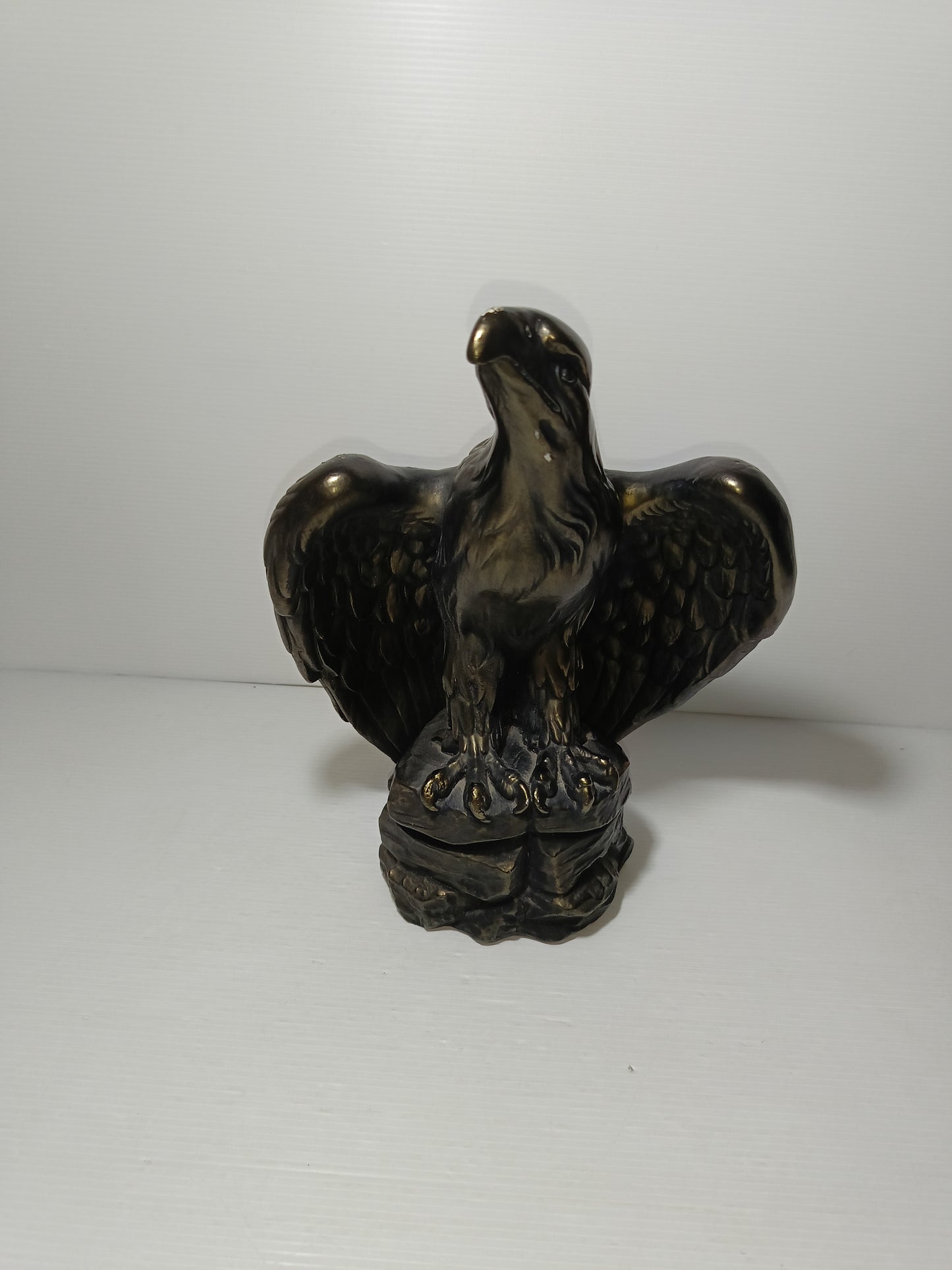 Aquila In Gesso Effetto Bronzo
Prodotta da Mundo Exotico Salou
Altezza cm.28 circa