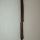 Antico Coltello Da Cucina In Metallo E Legno